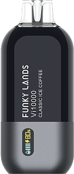 Funky Lands Vi10000 одноразовый POD "Classic Ice Coffee / Классический кофе со льдом" 20мг.